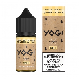 Hakkında daha ayrıntılıYogi Peanut Butter Banana Granola Bar Salt Likit 30ml