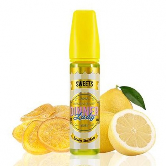 Dinner Lady Lemon Sherbet Sweets E-Likit 60ml