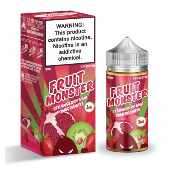 Fruit Monster Strawberry Kiwi Pomegranate 100ml