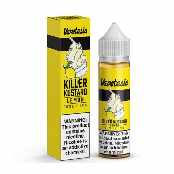 Vapetasia Killer Kustard Lemon E-Likit 60ml