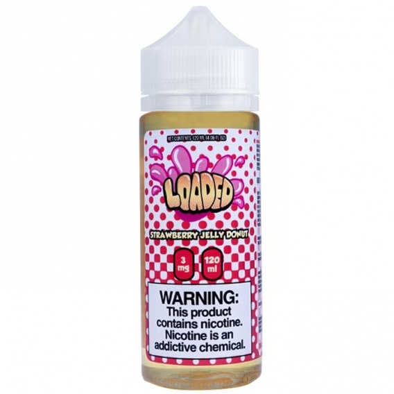 Loaded Strawberry Jelly Donut 120ml