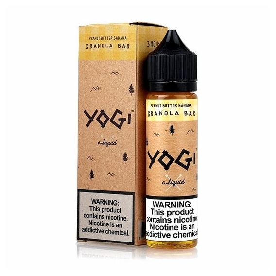 Yogi ELiquid - Peanut Butter Banana Yogi - 60ml