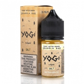 Hakkında daha ayrıntılıYogi E Liquid Salts - Peanut Butter Banana Yogi Salt - 30ml