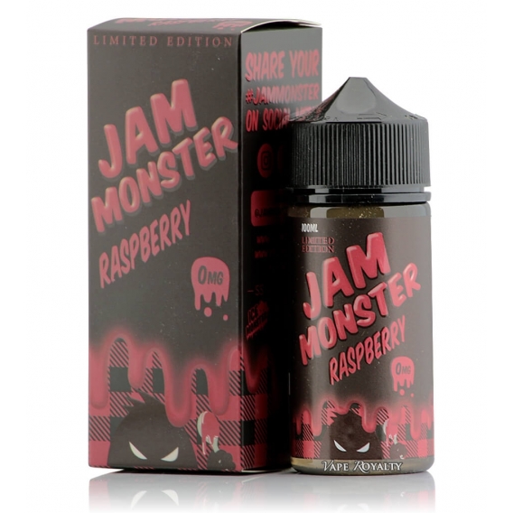 Jam Monster E-Juice - Raspberry (Limited Edition) - 100ml