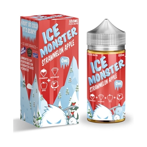 Jam Monster E-Juice - Strawmelon Apple Ice - 100 ml