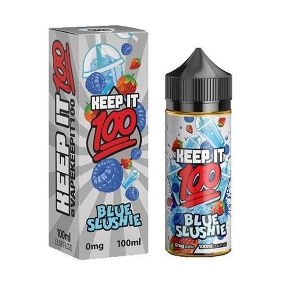 Keep It 100 E-Juice - Blue Slushie - 100ml